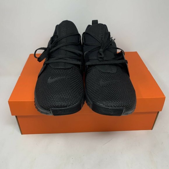 Men's NIKE Free Metcon 2 Triple Black Cross Traini - Picture 5 of 6